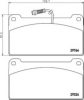 HELLA 8DB 355 005-441 Brake Pad Set, disc brake